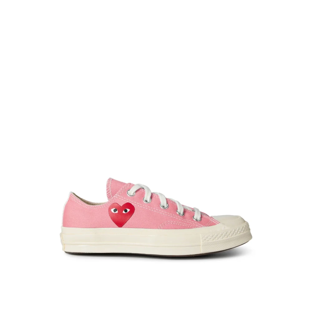 Comme des Garçons Chuck 70 OX Sneakers Jordgubbe Röd Pink, Dam