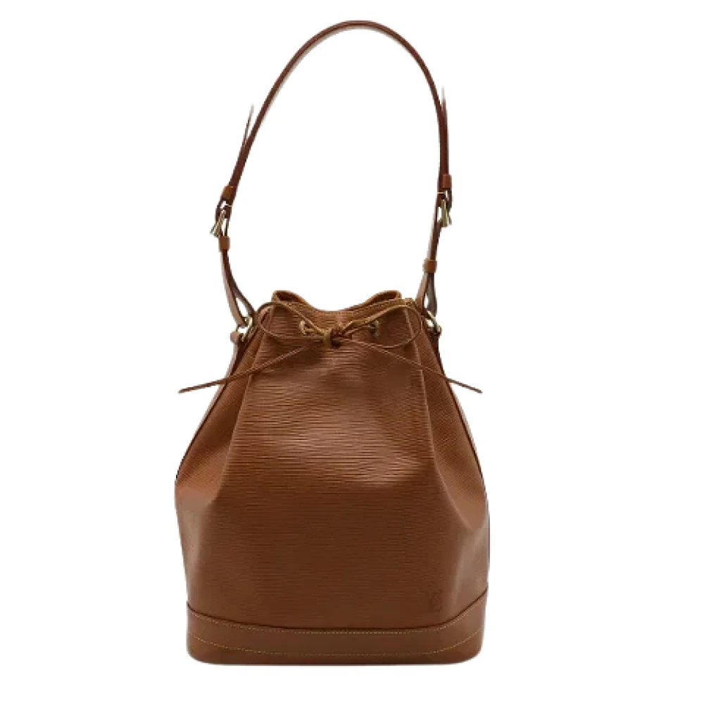 Louis Vuitton Vintage Pre-owned Leather shoulder-bags Brown Dames
