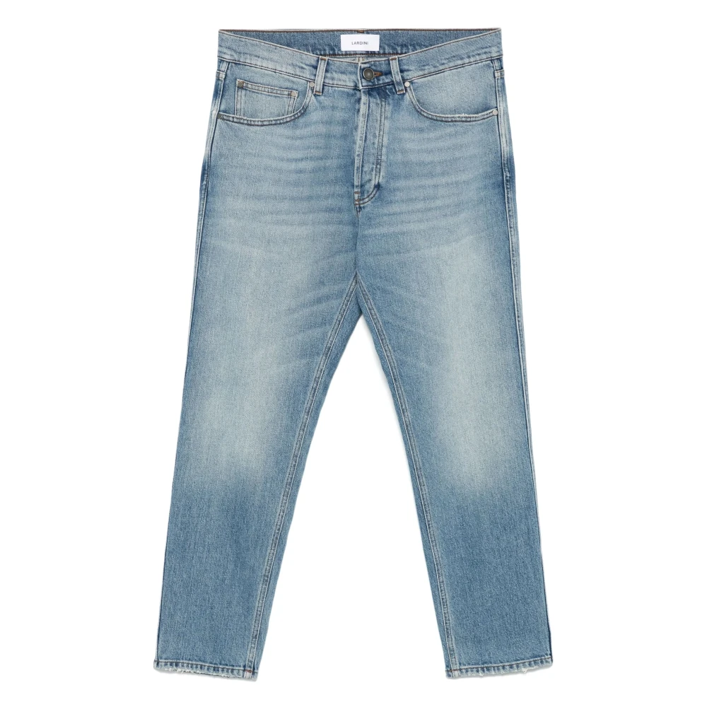 Lardini Klassieke Denim Jeans Blue Heren