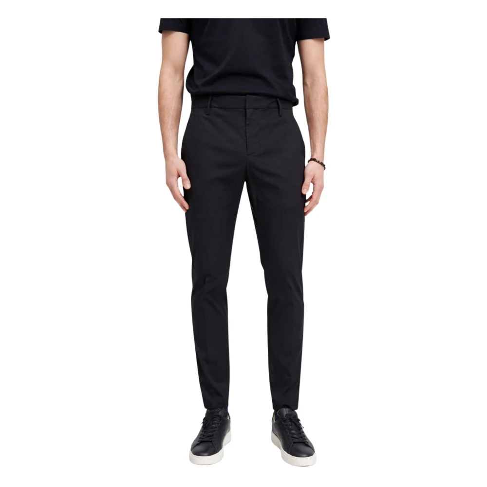 Dondup Uomo Nero - Alfredo Pantaloni - Trousers - W38