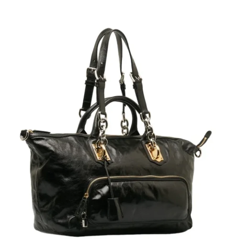 Dolce & Gabbana Pre-owned Fabric handbags Black Dames