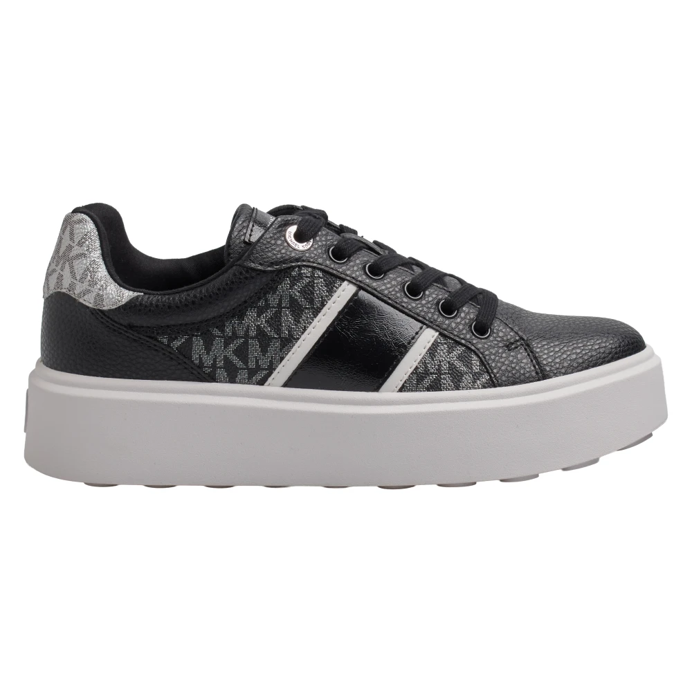 Michael Kors Romey Sneakers met Veters Dames Schoenen Zwart
