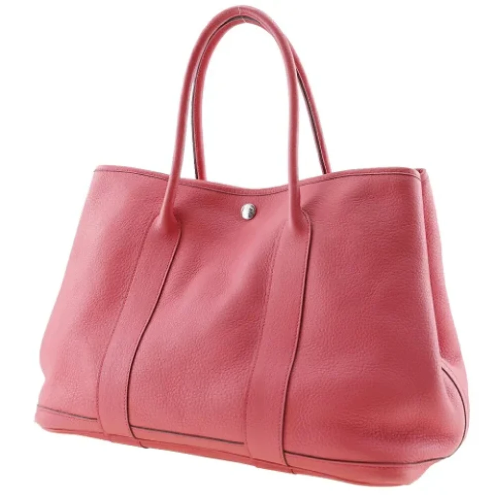 Hermès Vintage Pre-owned Fabric handbags Pink Dames