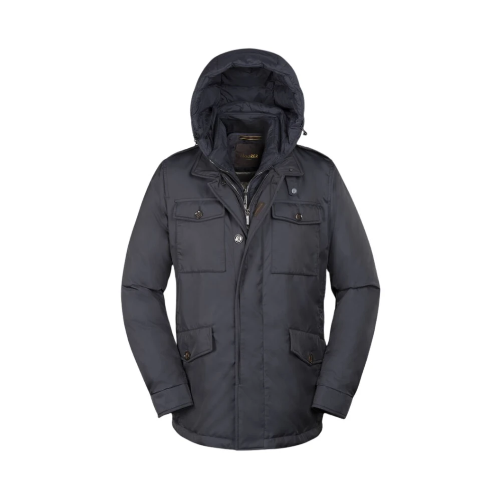 Moorer Men's Blue Down Jackets, 2XL, Isac-Wk Jacket