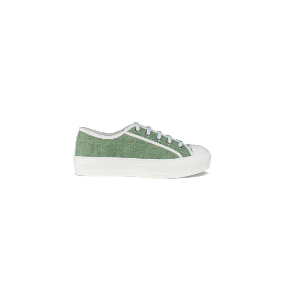 Dior Walk’N’Dior Faded Cannage Sneakers Dames Schoenen Groen