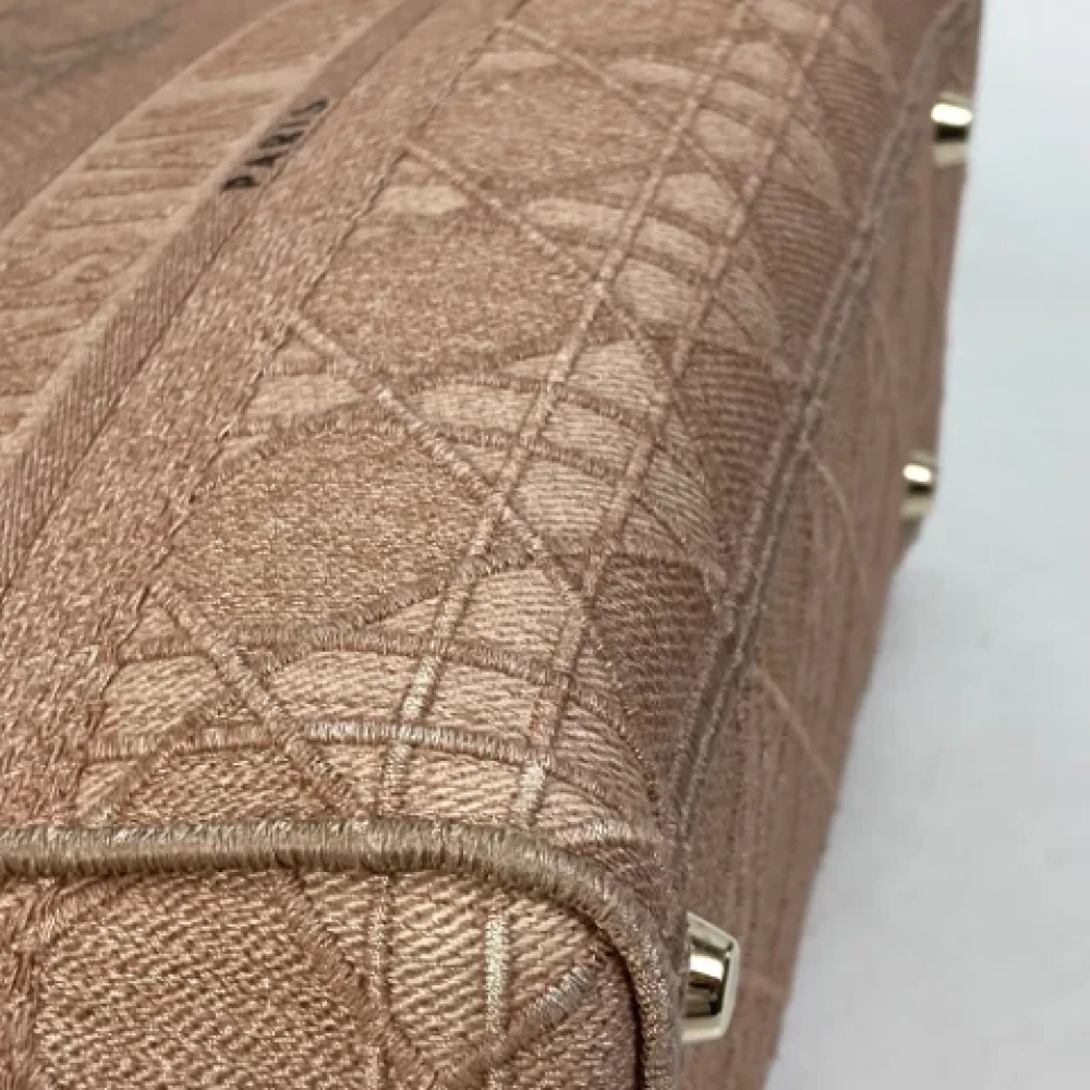 Dior Vintage Pre-owned Fabric dior-bags Pink Dames