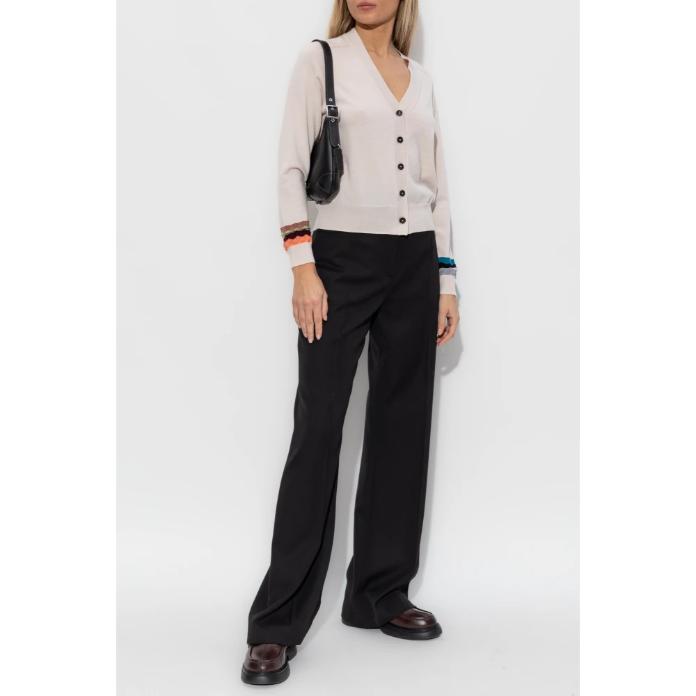 PS By Paul Smith Wollen Vest Beige Dames