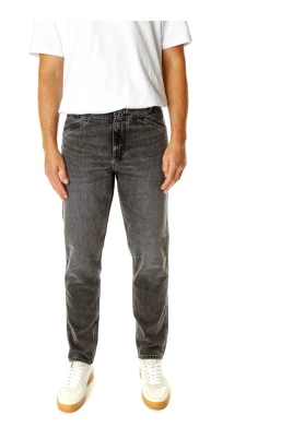 Tapered Mid Waist Jeans