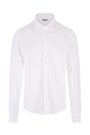 Regular Fit Wit Overhemd voor Heren