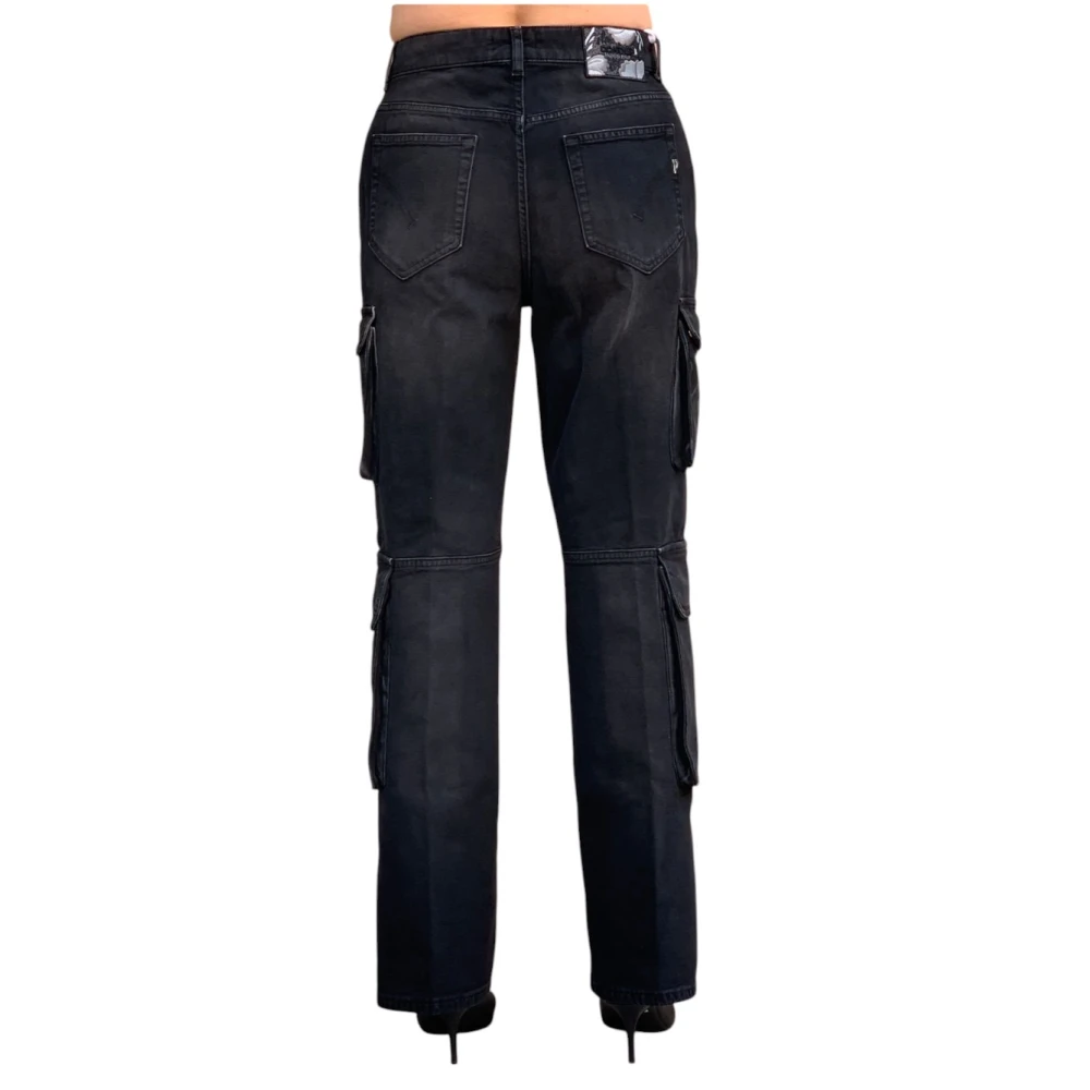 Dondup Klassieke Denim Jeans voor Dagelijks Gebruik Black Dames