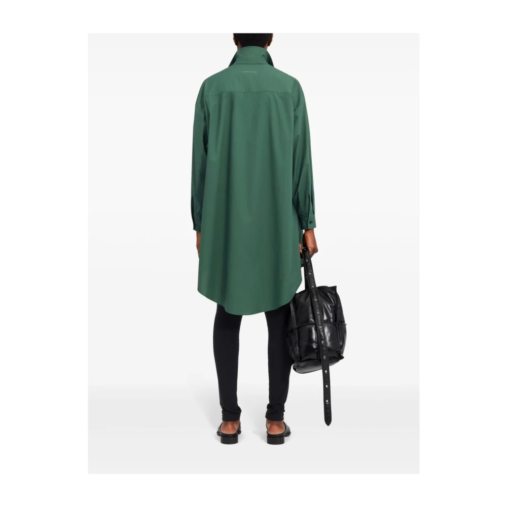 MM6 Maison Margiela Groene jurken voor vrouwen Green Dames