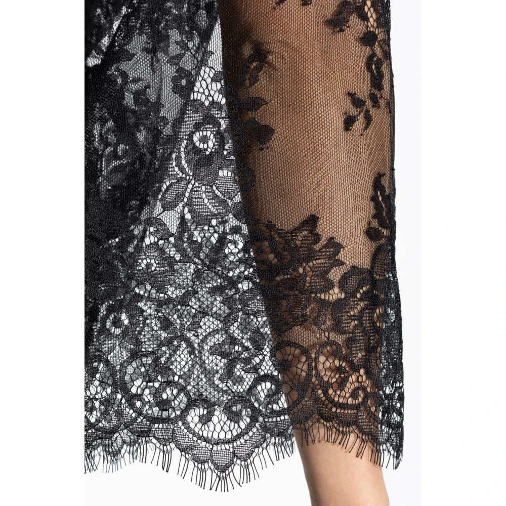 Munthe Lace Bodysuit Black Dames
