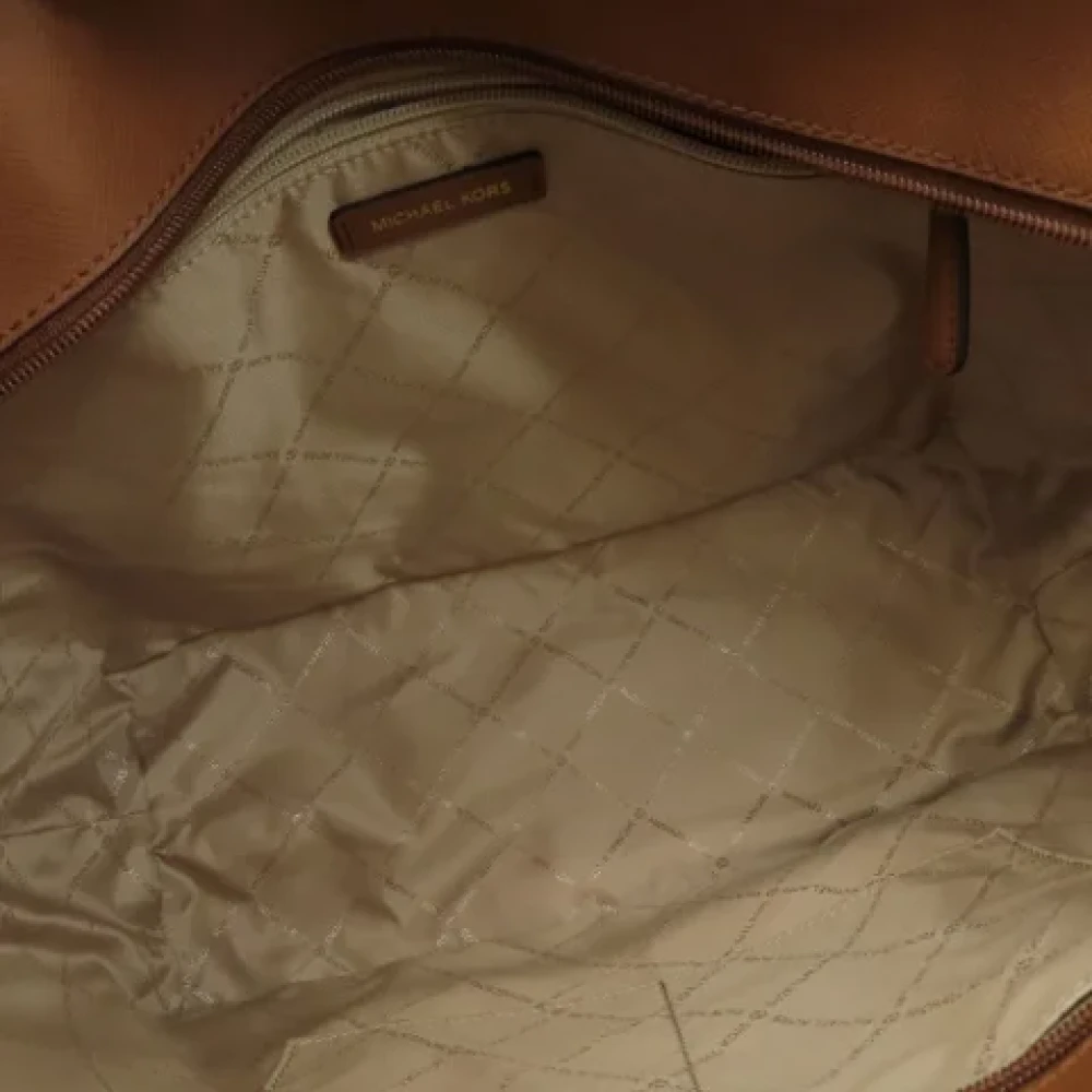 Michael Kors Pre-owned Fabric totes Brown Dames