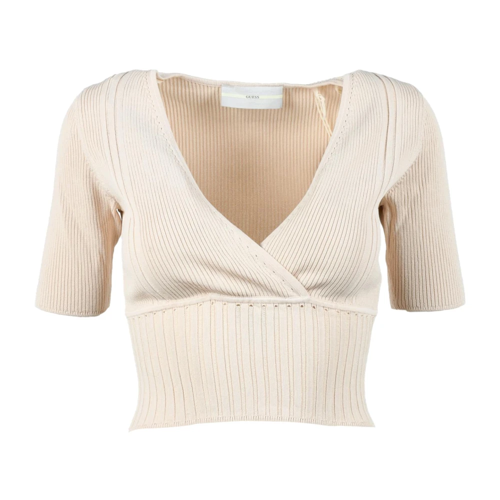 Guess Stijlvolle Gebreide Top Black Dames