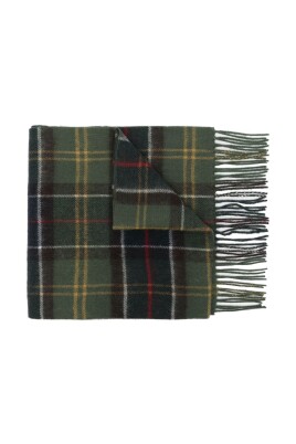 green-tartan-check-wool-scarf