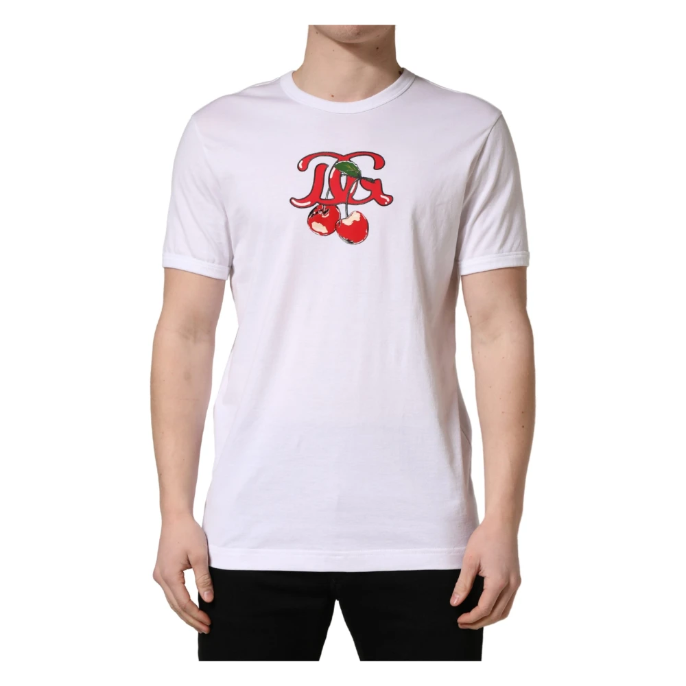 Dolce & Gabbana Uomo Bianco T-Shirts
