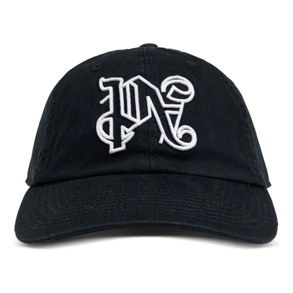 Palm Angels Monogram Logo Pet Black Heren
