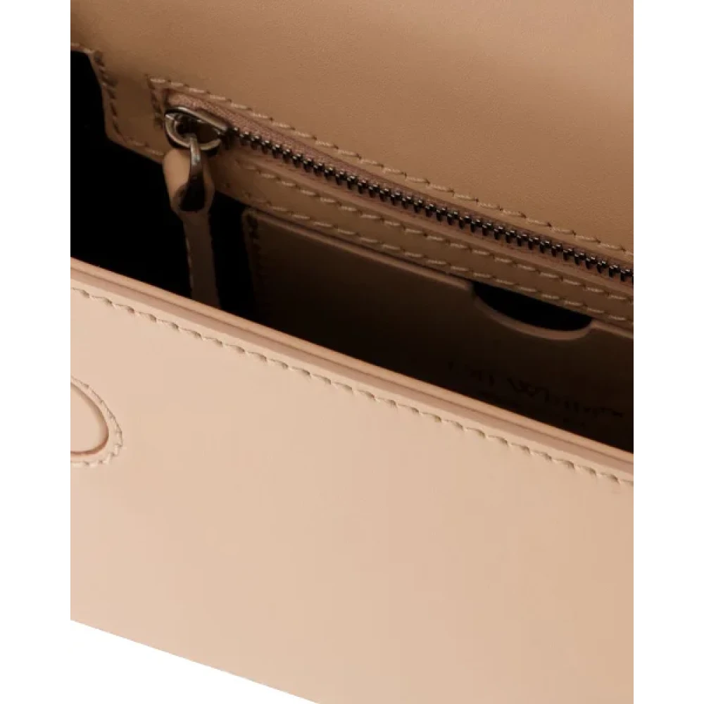 Off White Leather handbags Orange Dames