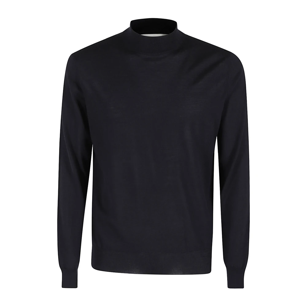 Filippo De Laurentiis Merino Wol Trui Blue Heren