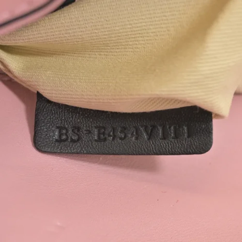 Valentino Vintage Pre-owned Leather shoulder-bags Pink Dames