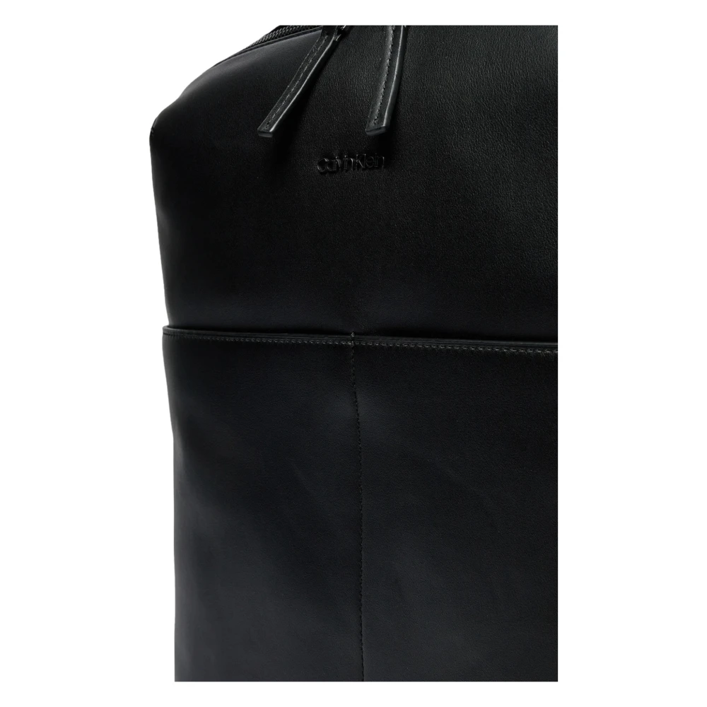 Calvin Klein Essential Squared Herentas Herfst Winter Collectie Black Heren