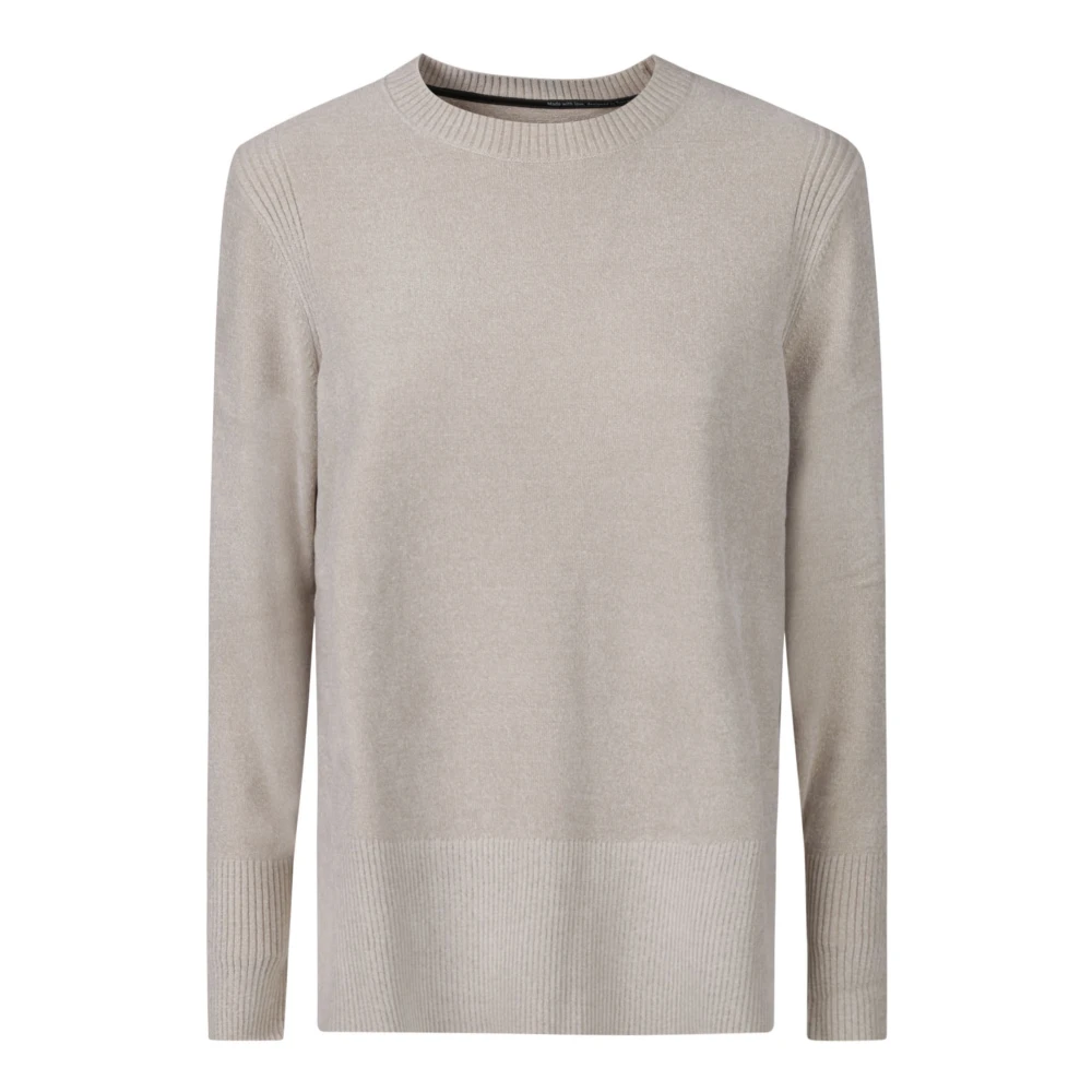RRD Zachte Chenille Velvet Sweater met Raglanmouwen Beige Dames