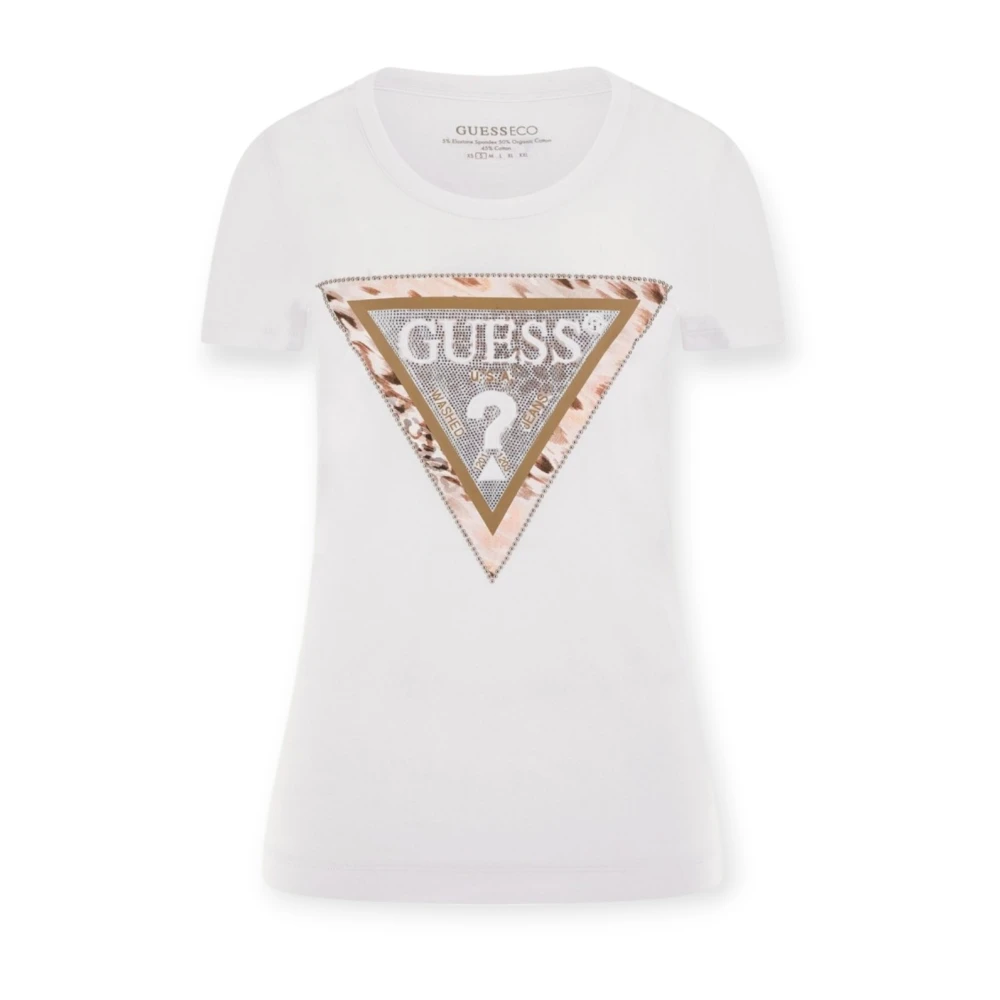 Guess Katoenen T-shirt White Dames