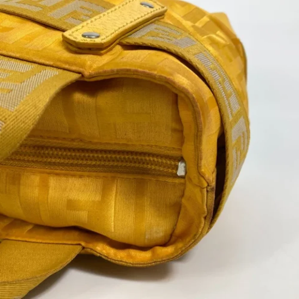 Fendi Vintage Pre-owned Fabric fendi-bags Yellow Dames