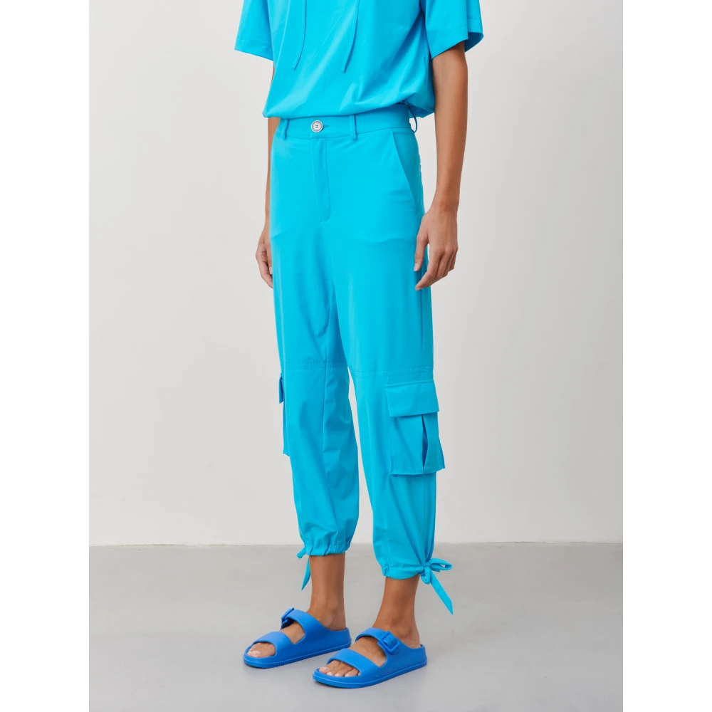 Jane Lushka Cargo Pants Trend | Lichtblauw Blue Dames