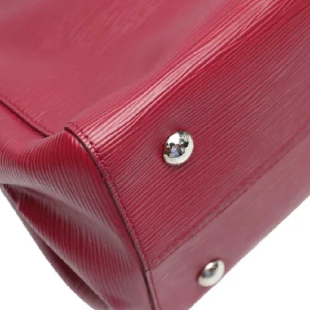 Louis Vuitton Vintage Pre-owned Leather louis-vuitton-bags Red Dames