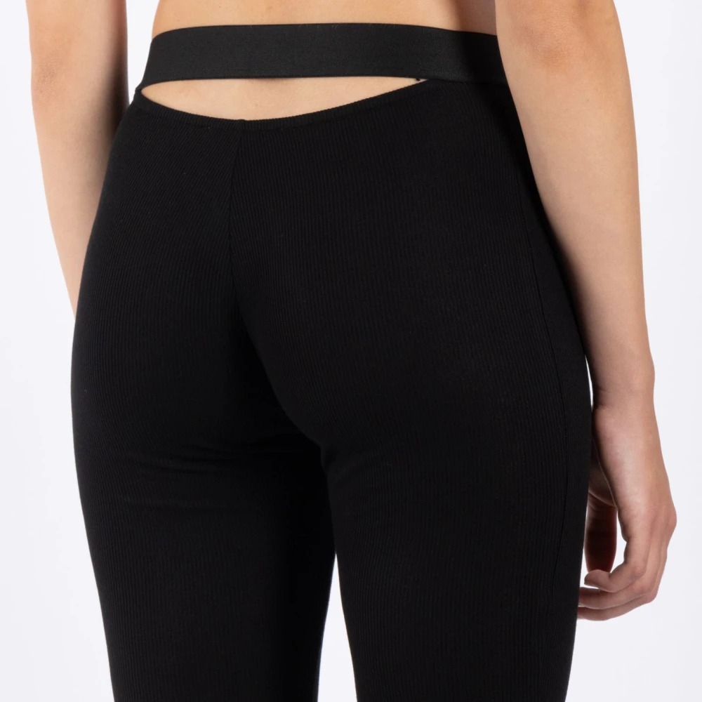 Acne Studios Zwarte Skinny Broek Ak0851 Black Dames