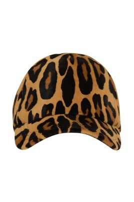 ponyskin-style-leather-cap-with-leopard-pattern