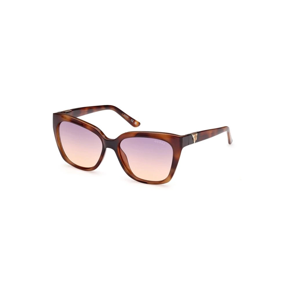 Guess Women's Multicolor Brown Injected Sunglass Urban Chic - Sunglasses - One Size - Accessories