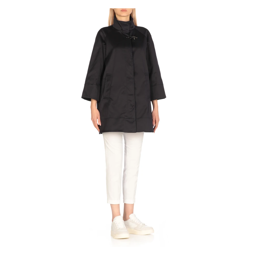 Fay Blauwe Waterdichte Jas met Kraag Blue Dames
