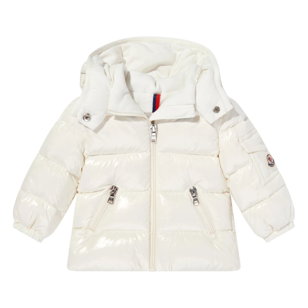 Moncler Women's Ivory Quilted Puffer Jacket In