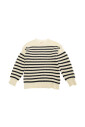 pull-en-coton-bleu-raye-et-dechire