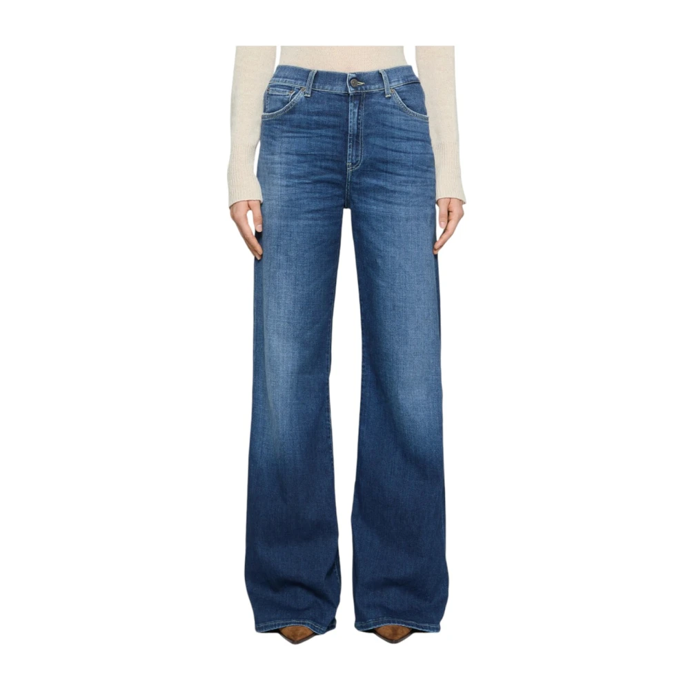 Dondup Klassieke Denim Jeans voor Dagelijks Gebruik Blue Dames