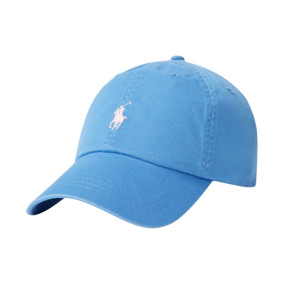 Polo Ralph Lauren Men's Blue Cotton Chino Ball Cap