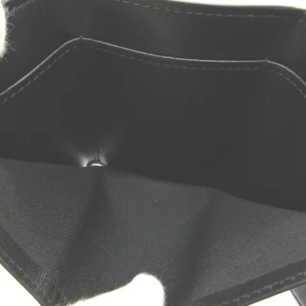 Fendi Vintage Pre-owned Leather wallets Black Unisex