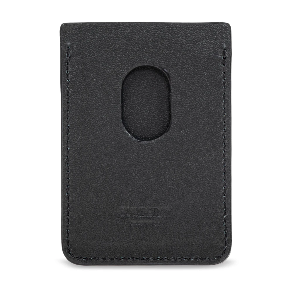 Burberry Magnetische kaarthouder Brown Heren