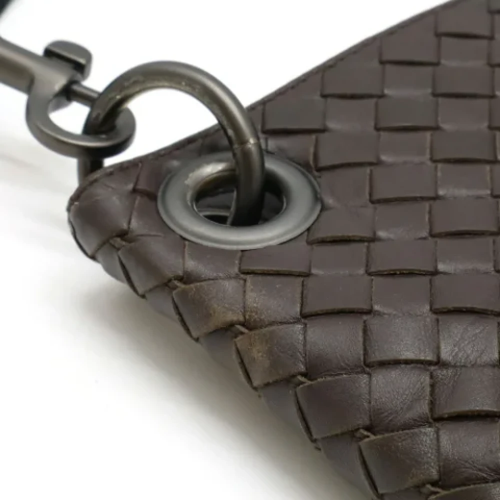 Bottega Veneta Vintage Pre-owned Leather shoulder-bags Black Dames