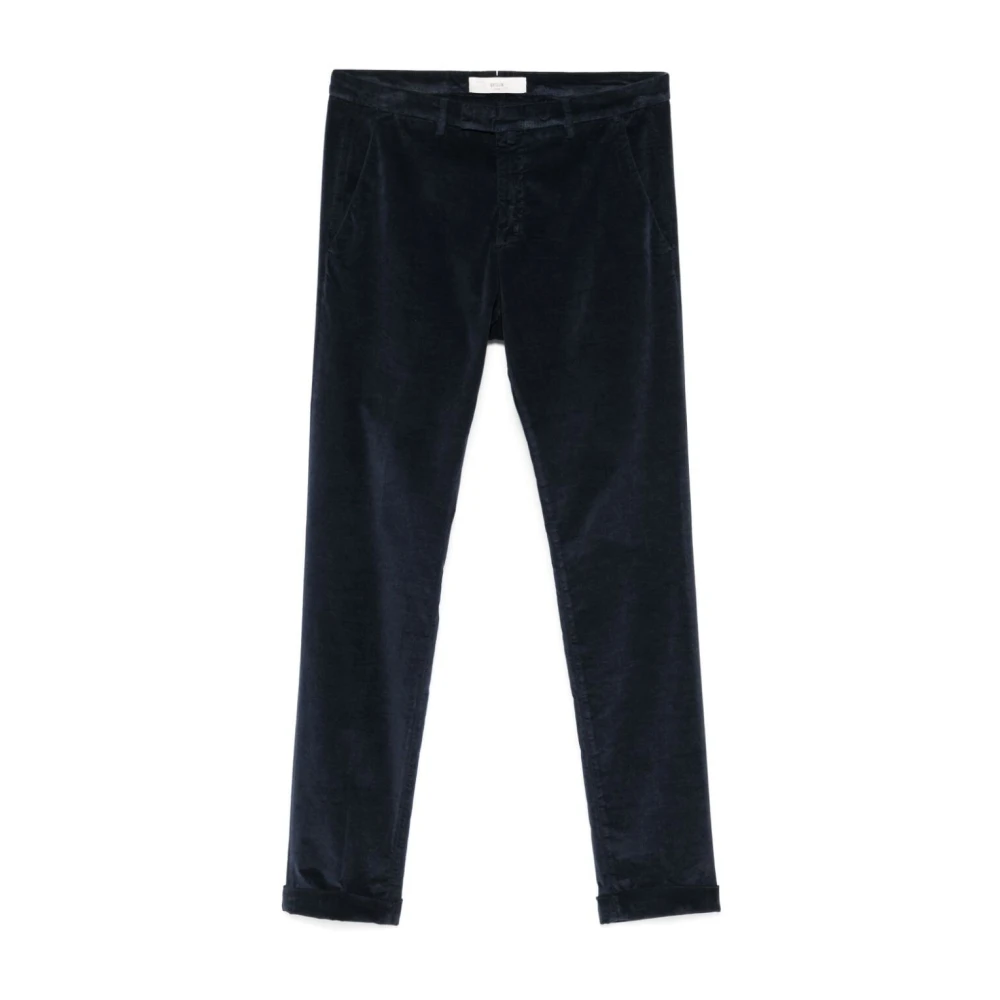 Briglia Moderne Slim-Fit Broek Black Heren