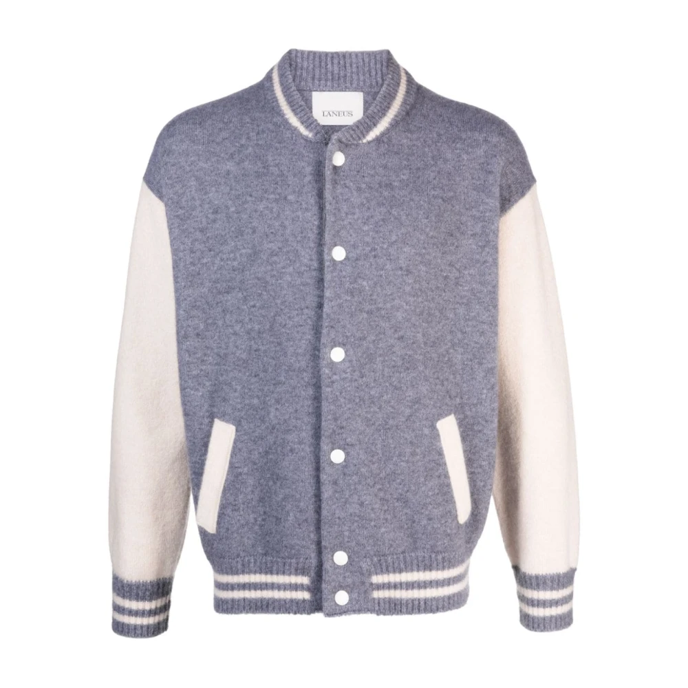 Laneus Zachte Cash Bomberjacks Gray Heren