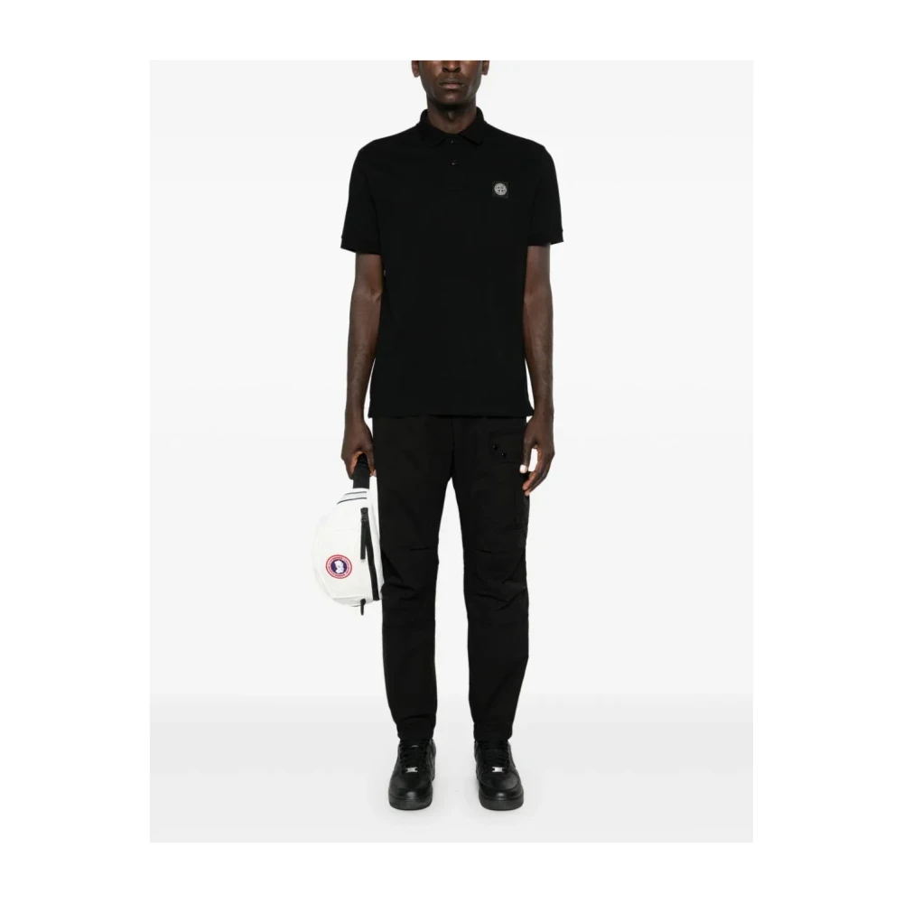 Stone Island Zwarte Casual Kleding voor Mannen Black Heren