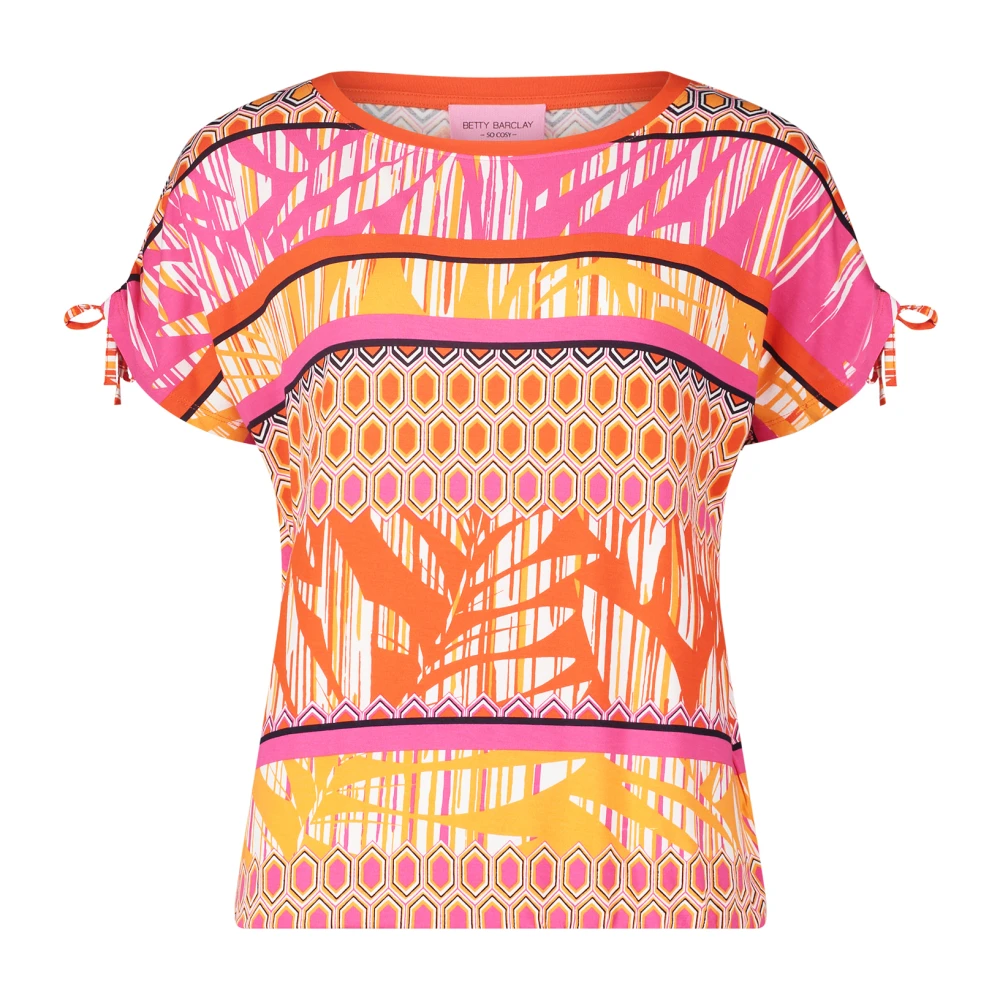 Betty Barclay Gestreept Casual Shirt met Ruches Multicolor Dames