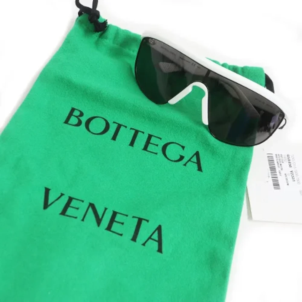 Bottega Veneta Vintage Pre-owned Fabric sunglasses White Dames