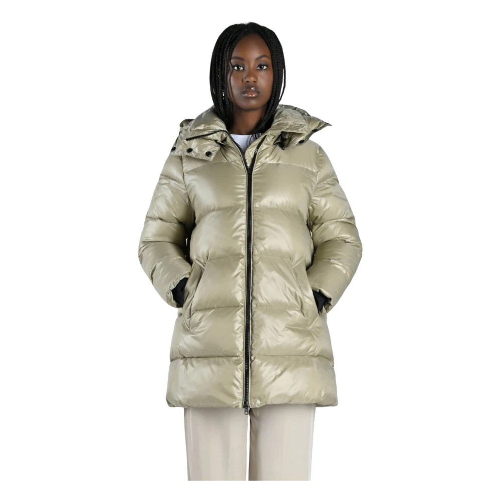 Canadian Classics Beige Winterjas Beige Dames