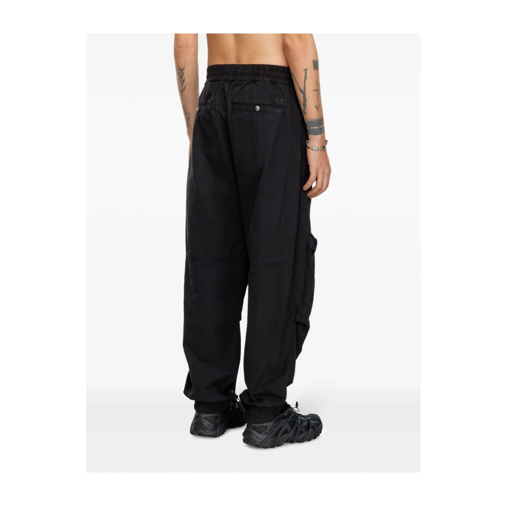 Diesel Stijlvolle Herenbroek Aw24 Black Heren
