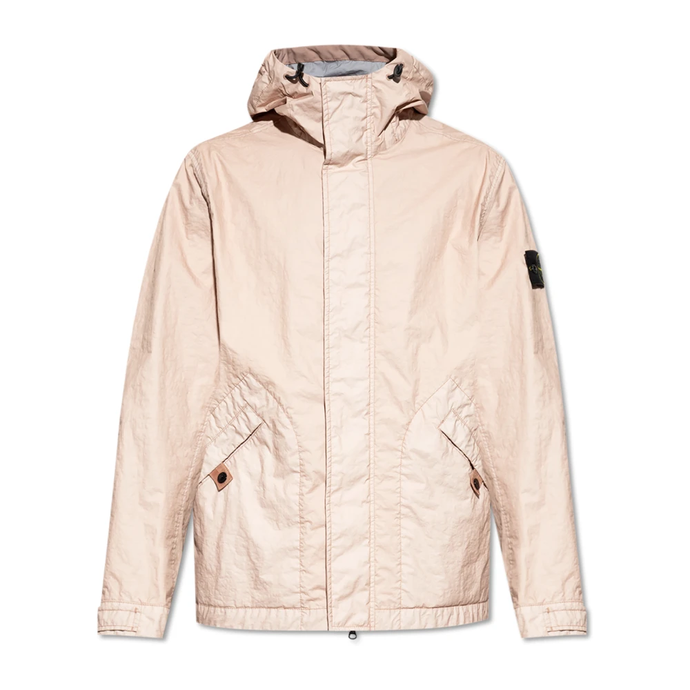 Stone Island Roze Jassen voor een Stijlvolle Look Pink Heren