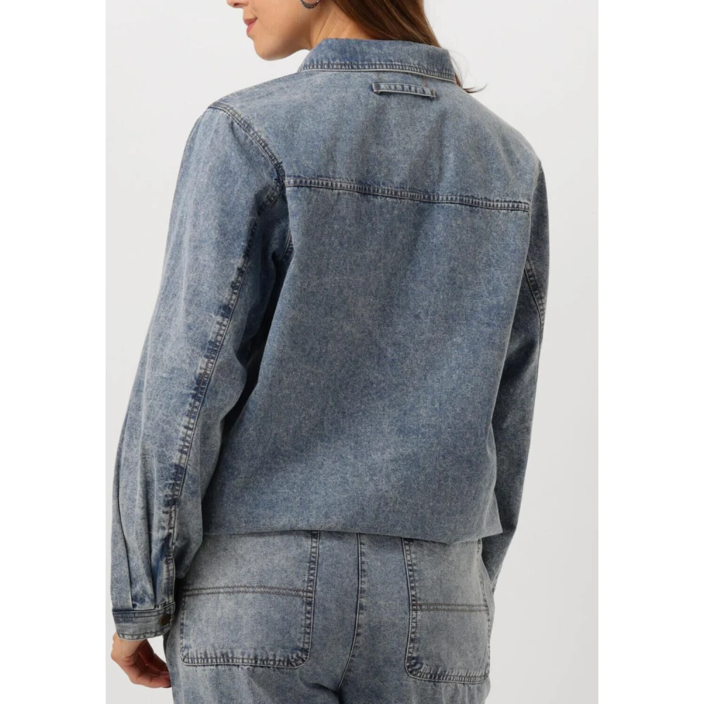 Lollys Laundry Lichtblauwe Elegante Megll Blouse Blue Dames